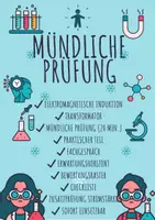 Vorschau - Arbeitsblätter - Mündliche Prüfung Physik Klasse 10 – Elektromagnetische Induktion & Transformator - Deckblatt