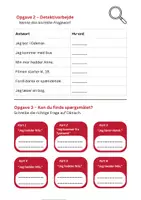 Vorschau - Arbeitsblätter - Die dänischen Fragewörter – Übungen - Seite 1