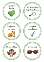 Vorschau - Poster - Affirmationskarten (Fuchsklasse) - Seite 3