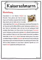 Vorschau - Unterrichtsreihen - Kaiserschmarrn Lückentext mit Wortspeicher Hörverstehen und Suchsel - Seite 2