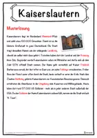 Vorschau - Unterrichtsreihen - Kaiserslautern Lückentext mit Wortspeicher Hörverstehen und Suchsel - Seite 2