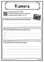Vorschau - Unterrichtsreihen - Kamera Lückentext mit Wortspeicher Hörverstehen und Suchsel - Seite 3