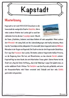 Vorschau - Unterrichtsreihen - Kapstadt Lückentext mit Wortspeicher Hörverstehen und Suchsel - Seite 2