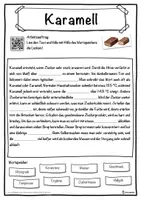 Vorschau - Unterrichtsreihen - Karamell Lückentext mit Wortspeicher Hörverstehen und Suchsel - Seite 1