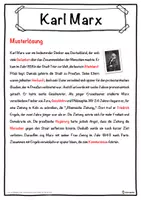 Vorschau - Unterrichtsreihen - Karl Marx Lückentext mit Wortspeicher Hörverstehen und Suchsel - Seite 2