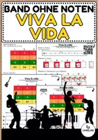 Vorschau - Arbeitsblätter - Band ohne Noten "Viva la vida" - Musik Jg.5-10 - Deckblatt