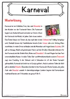 Vorschau - Unterrichtsreihen - Karneval Lückentext mit Wortspeicher Hörverstehen und Suchsel - Seite 2