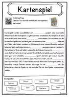 Vorschau - Unterrichtsreihen - Kartenspiel Lückentext mit Wortspeicher Hörverstehen und Suchsel - Seite 1