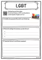Vorschau - Unterrichtsreihen - LGBT Lückentext mit Wortspeicher Hörverstehen und Suchsel - Seite 3