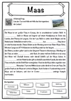 Vorschau - Unterrichtsreihen - Maas Lückentext mit Wortspeicher Hörverstehen und Suchsel - Seite 1