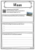 Vorschau - Unterrichtsreihen - Maas Lückentext mit Wortspeicher Hörverstehen und Suchsel - Seite 3