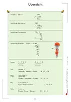 Vorschau - Arbeitsblätter - Lernzielkontrolle Mathematik - Wiederholung Grundwissen Klasse 2 | Grundschule Klasse 3 | Zahlenraum, Grundrechenarten | Lernstand Nachhilfe Arbeitsblätter Kopiervorlagen mit Lösungen - Seite 3