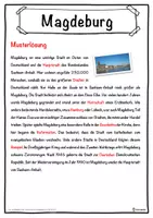 Vorschau - Unterrichtsreihen - Magdeburg Lückentext mit Wortspeicher Hörverstehen und Suchsel - Seite 2