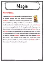 Vorschau - Unterrichtsreihen - Magie Lückentext mit Wortspeicher Hörverstehen und Suchsel - Seite 2