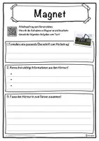 Vorschau - Unterrichtsreihen - Magnet Lückentext mit Wortspeicher Hörverstehen und Suchsel - Seite 3