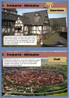 Vorschau - Stationenlernen - Das Mittelalter - Alltag - Fotokartei mit Informationen - Seite 2