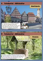 Vorschau - Stationenlernen - Das Mittelalter - Alltag - Fotokartei mit Informationen - Seite 3