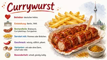 Vorschau - Arbeitsblätter - Arbeitsblätter zum Thema "Currywurst" + Lösung & MP3 + Infografik - Seite 3