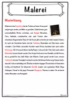 Vorschau - Unterrichtsreihen - Malerei Lückentext mit Wortspeicher Hörverstehen und Suchsel - Seite 2