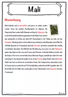 Vorschau - Unterrichtsreihen - Mali Lückentext mit Wortspeicher Hörverstehen und Suchsel - Seite 2