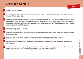 Vorschau - Aufgabenkarten - Satz der Woche – Basis: 26 Übungskarten zu Grammatik, Rechtschreibung und Stil Klassen 7/8 - Seite 2