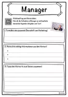 Vorschau - Unterrichtsreihen - Manager Lückentext mit Wortspeicher Hörverstehen und Suchsel - Seite 3