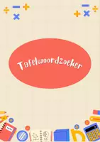 Voorbeeld - tafelwoordzoeker 6 tem 9 - Voorblad