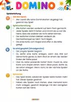 Vorschau - Spiele - Sommer - 4 Spiele für DaF/DaZ | Domino, Merk-Es-Dir, Drei-Gewinnt-Spiel, Schwarzer Peter - Seite 1