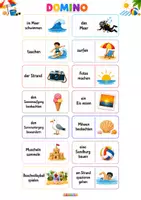Vorschau - Spiele - Sommer - 4 Spiele für DaF/DaZ | Domino, Merk-Es-Dir, Drei-Gewinnt-Spiel, Schwarzer Peter - Seite 2