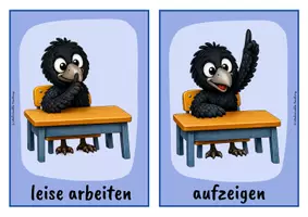 Vorschau - Poster - Klassenmotto Rabenklasse: Klassenregeln - Seite 2