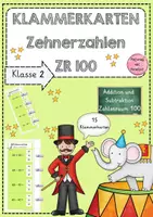 Vorschau - Anderer Materialtyp - Klammerkarten ZR 100 Zehnerzahlen - Deckblatt