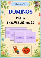 Aperçu - Jeux - Dominos trisyllabiques - Page de couverture