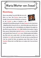 Vorschau - Unterrichtsreihen - Maria (Mutter von Jesus) Lückentext mit Wortspeicher Hörverstehen und Suchsel - Seite 2