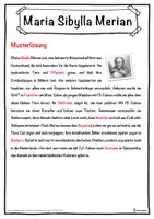 Vorschau - Unterrichtsreihen - Maria Sibylla Merian Lückentext mit Wortspeicher Hörverstehen und Suchsel - Seite 2