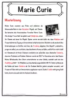 Vorschau - Unterrichtsreihen - Marie Curie Lückentext mit Wortspeicher Hörverstehen und Suchsel - Seite 2