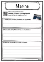 Vorschau - Unterrichtsreihen - Marine Lückentext mit Wortspeicher Hörverstehen und Suchsel - Seite 3