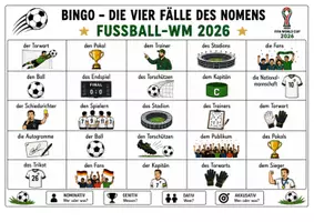 Vorschau - Spiele - Materialpaket - Detektivbingo - Die vier Fälle des Nomens - Seite 2