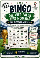 Vorschau - Spiele - Fußball WM 2026 - Die vier Fälle des Nomens - Detektiv Bingo - Deckblatt