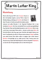 Vorschau - Unterrichtsreihen - Martin Luther King Lückentext mit Wortspeicher Hörverstehen und Suchsel - Seite 2