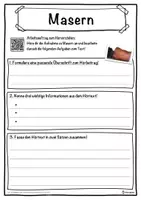 Vorschau - Unterrichtsreihen - Masern Lückentext mit Wortspeicher Hörverstehen und Suchsel - Seite 3