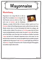Vorschau - Unterrichtsreihen - Mayonnaise Lückentext mit Wortspeicher Hörverstehen und Suchsel - Seite 2