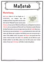 Vorschau - Unterrichtsreihen - Maßstab Lückentext mit Wortspeicher Hörverstehen und Suchsel - Seite 2
