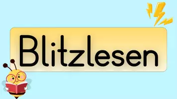 Vorschau - Fördermaterial/Inklusion - Materialpaket: Blitzlesen - Seite 1