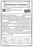 Vorschau - Unterrichtsreihen - Mecklenburg-Vorpommern Lückentext mit Wortspeicher Hörverstehen und Suchsel - Seite 1