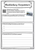 Vorschau - Unterrichtsreihen - Mecklenburg-Vorpommern Lückentext mit Wortspeicher Hörverstehen und Suchsel - Seite 3