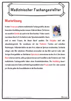Vorschau - Unterrichtsreihen - Medizinischer Fachangestellter Lückentext mit Wortspeicher Hörverstehen und Suchsel - Seite 2