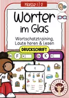 Vorschau - Stationenlernen - Buchstabenweg DRUCKSCHRIFT – Anlaute & erstes Lesen - Deckblatt