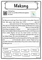 Vorschau - Unterrichtsreihen - Mekong Lückentext mit Wortspeicher Hörverstehen und Suchsel - Seite 1