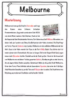 Vorschau - Unterrichtsreihen - Melbourne Lückentext mit Wortspeicher Hörverstehen und Suchsel - Seite 2