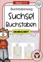 Vorschau - Unterrichtsreihen - Buchstabenweg GRUNDSCHRIFT - visuelle Buchstabenerkennung - Deckblatt